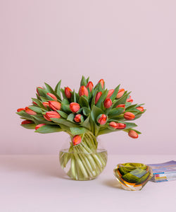 Orange Tulips Bouquet