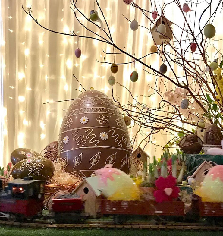 Easter Egg Display at the Newpark Hotel in Kilkenny