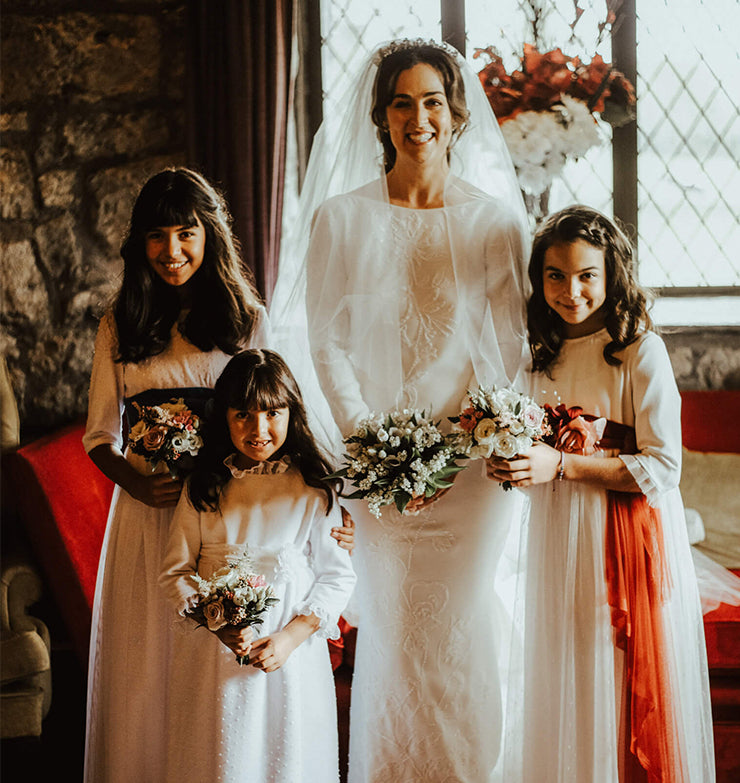 Wedding Flowers at Cloghan Castle - Rachel & Rodolfo