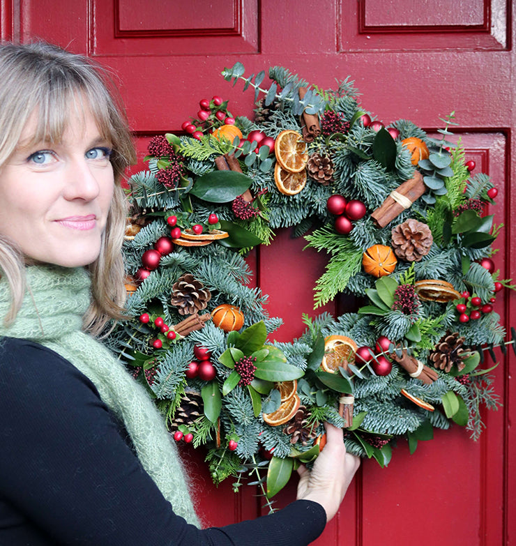 Luxury Seasonal Door Wreaths by Lamber de Bie