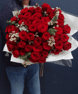 50 Red Roses Bouquet