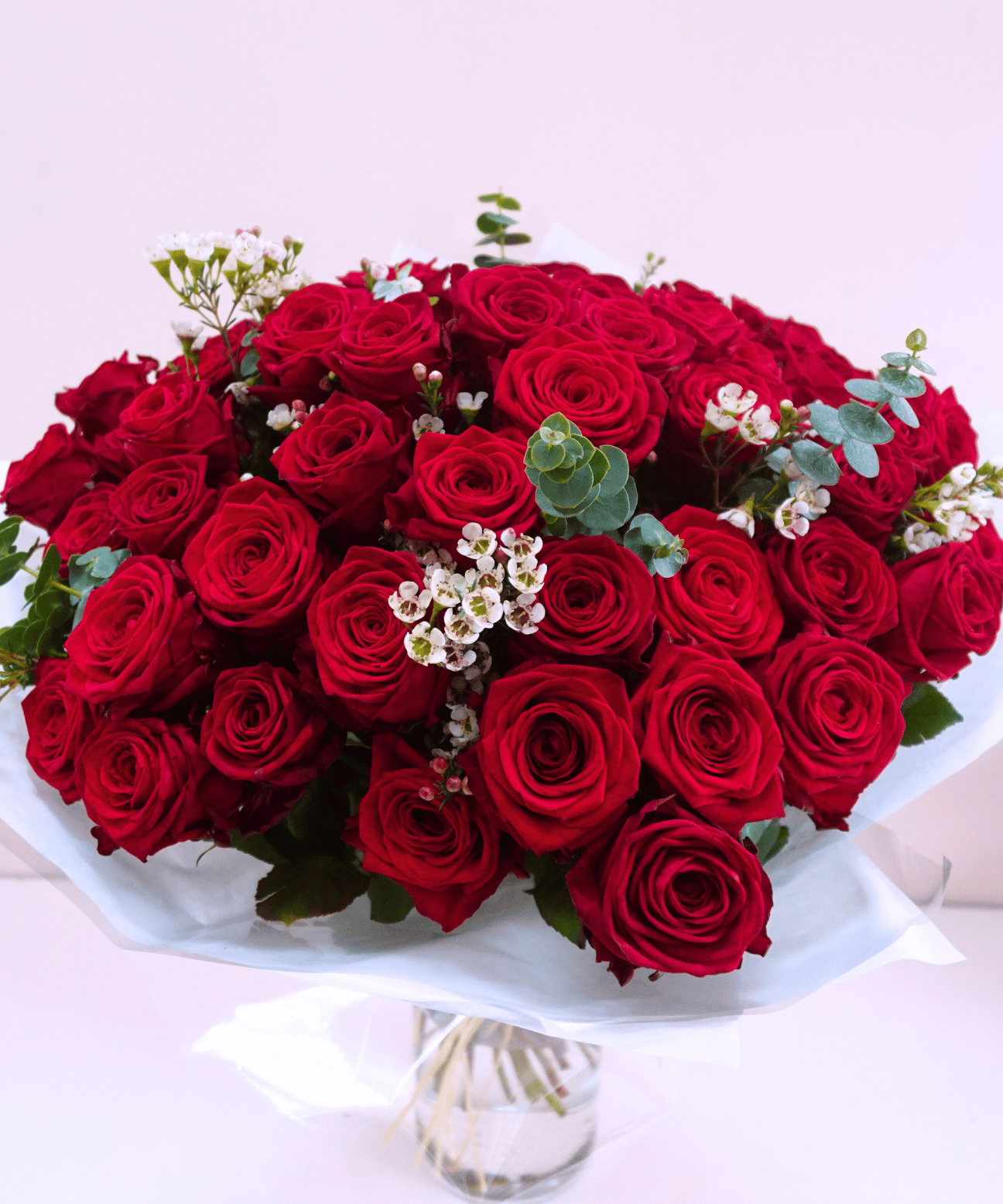 50 Red Roses Bouquet