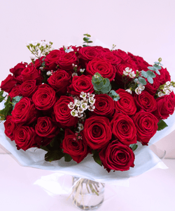 50 Red Roses Bouquet