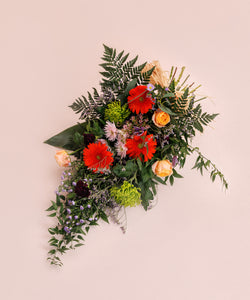 Bright & Colourful Funeral Bouquet